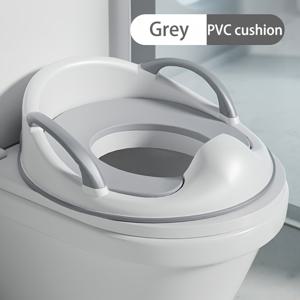 TEMU 중국에서 수입한 3-6세 어린이를 위한 인체공학적 디자인의 변기 훈련 시트, 편안한 변기 어댑터, 내구성 있는 플라스틱, 범용 핏, 혼합 색상