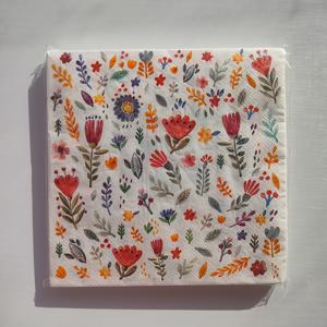 TEMU 10개입/봉지 꽃무늬 데쿠파지 종이 냅킨, 새 2025 봄 여름 컬러풀 야생화 종이 냅킨 발렌타인데이 결혼식 약혼 어머니날 생일 파티 용품, 테이블 장식 파티 냅킨 티슈 13*13인치 할로윈, 크리스마스 이벤트 및 파티 용품