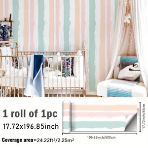 TEMU SUPSTICKER 현대 석류 및 해군 파란색 벽지 - 주방, 거실, 옷장, 문 및 계단 장식용 자체 접착식 재사용 가능한 비닐 | 현대 벽 장식 | 디자인 | 쉬운 설치, 벽 장식