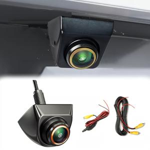 TEMU AHD 야간 투시 백업 카메라, 안정적인 신호 & 뛰어난 야간 투시력, 자동차, SUV, 트럭, RV에 적합, 범용 차량 카메라 | 컴팩트 디자인, 170° 광각 후방 뷰 (HD 렌즈 포함, 배터리 미포함)