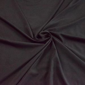 TEMU 50D 사방 스트레치 쉬폰 원단, 솔리드 화이트 & 블랙 색상, 의류 안감 및 멜빵에 적합.