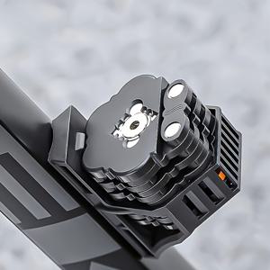 TEMU 자전거 방범 파고다 자물쇠 휴대용 산악 밸런스 바이크 접이식 큐브 체인 잠금장치, 데이 선물로 좋은 고급스럽고 아름다운 차량 펜던트