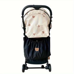 TEMU 귀여운 휴대용 경량 엄마 가방, 유모차 보관용, 젖병 및 침구를 위한 대용량, 크리스마스, 할로윈 및 추수감사절 선물로 완벽|강아지유모차