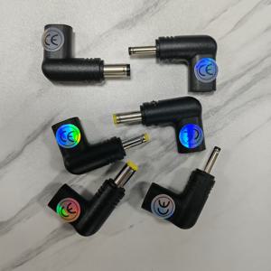 TEMU 6개입 USB 3.0 Type C 암-DC 수 어댑터, 90도 각도 USB-C to DC 5V PD 에뮬레이터 트리거 충전 어댑터 플러그, 노트북, 라우터, 모바일 파워 서플라이 충전기 커넥터용