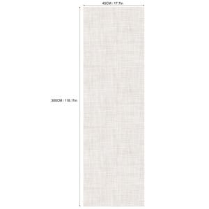 TEMU 베이지 린넨 질감의 필 앤 스틱 벽지 - 현대적인 자가 접착 벽 장식 - 뉴트럴 탈착식 벽화.