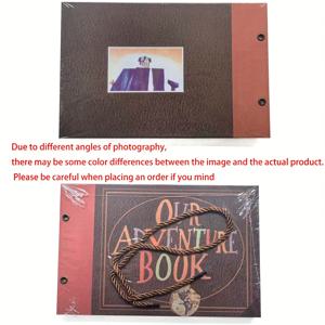 TEMU 스크랩북 앨범, 3D 어드벤처 북, 웨딩 초대장, 브라이덜 샤워 선물 책, 기념일 스크랩북, 11.8 X 7.6인치, 30페이지.