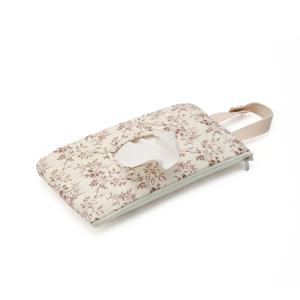 TEMU 엄마를 위한 스타일리시한 경량 기저귀 가방 - 줄무늬 & 꽃무늬 폴리에스터 파우치, 다수의 수납공간, 손세탁 가능, 유모차 및 쇼핑용 인체공학적 디자인