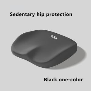 TEMU 10시간 지속 인체공학 메모리폼 사무용 의자 쿠션 - 조절 가능한 엉덩이 및 허리 지지대, 가정/차량용 휴대성, 작업 및 학습 책상에서 편안함. 드라이클리닝 전용. 4가지 색상 (그레이 / 그린 / 옐로우 / 블랙). 사계절 사용 가능|책상|의자