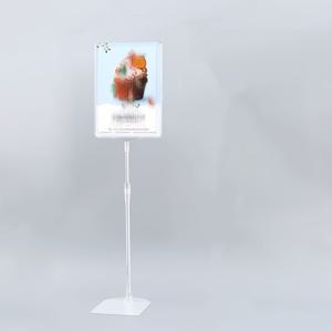 TEMU 투명한 색상의 다기능 A4 디스플레이 스탠드, 수평, 수직 및 접이식 바닥 포스터 프레임 디스플레이 스탠드, 내구성이 뛰어나고 안정적인 대형 베이스, 슈퍼마켓, 꽃가게, 과일점, 신발점, 의류점 등에 사용