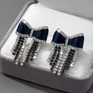 TEMU 중동 고급 유니크 디자인 라이트 럭셔리 스톤 여성 귀걸이 세트, 섹시하고 다용도 연회 및 음악 페스티벌용