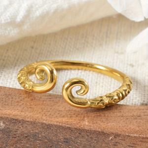 TEMU 원숭이왕을 영감받은 새로운 스타일의 불규칙 304 스테인리스 스틸 반지. 남녀 모두에게 적합하며, 일상복 및 축제 선물용으로 완벽합니다.