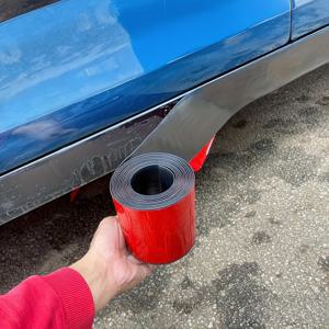 TEMU 100.0 Cm / 200.0 Cm 범용 고탄력 고무 사이드 스커트, 자동차/SUV/트럭용 엣지 보호 및 전/후 범퍼 스크래치 스트립