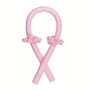 TEMU 헤어 컬링 세트 - 오버나이트 컬에 완벽, 열 없이 사용, 헤어밴드 포함으로 부드러운 헤어 케어