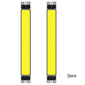 TEMU 스위치가 있는 2개 자동차 LED 독서용 야간 조명 - 초박형 알루미늄 서브스트레이트, 방열, 독립 스위치, 모든 차량에 적합, 배터리 필요 없음, 쉬운 설치, 차량 내부 조명, 세련된 디자인, 내구성 있는 구조, LED, 자동차 액세서리