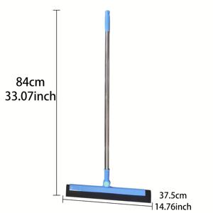 TEMU 욕실 및 가정용으로 적합한 다기능 빗자루, 바닥 청소 및 긁기 가능