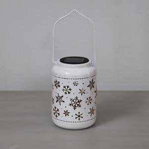 TEMU 1개 태양광 스노우플레이크 랜턴 - 내장형 1.2V 충전식 배터리, IPX4 고품질, 크리스마스 휴일 장식용 메탈 스노우플레이크 디자인, 정원 및 파티오 조명, 휴대용 매달린 랜턴, 야외 태양광 장식, 축제 조명, 장식 조명, 내구성 있는 조명, 야외 태양열 허밍버드 라이트, 태양광 정원등, 실외용 태양광 랜턴