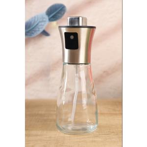 TEMU 304 스테인리스 스틸 유리 오일 스프레이 병 - 대용량 고압 분사기, 주방 및 바베큐용 이상적 - BPA 프리, 올리브 오일 및 그릴 오일에 완벽한 삼각형 디자인 - 이드 선물, 주방 필수품, 요리 오일 스프레이 병