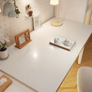 TEMU 대형 PU 합성 인조 가죽 데스크 매트 - 미끄럼 방지 표면, 스크래치 방지, 간편한 청소 | 미끄럼 방지 마우스 및 키보드 패드 - 사무실 작업, 게임 및 메이크업과 같은 다양한 시나리오에 적합 | 크리스마스 선물로 이상적인 선택