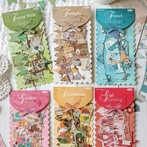 TEMU 6팩 DIY 스크랩북 & 크래프트 종이 공예 키트 - 컬러 코드 탭, 빈티지 와시 테이프 스타일 시트, 스크랩북, 카드 만들기, 파티 장식용 (파스텔 & 멀티컬러) - 다이컷 머신 & 앨범 호환