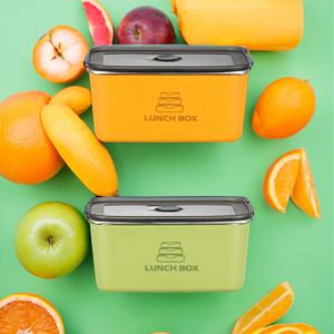 TEMU 2개 또는 4개 세트 304 스테인리스 스틸 식품 보관 용기 (클립형 뚜껑 포함) - 전자레인지 및 식기세척기 안전, 누수 방지 도시락통, 밀폐 재사용 가능한 다목적 조리기구 - 과일, 채소, 고기, 만두, 계란, 마늘, 양파용 - 가정 및 주방용 헤비듀티|전자레인지|식기세척기|식기세척기