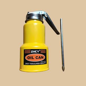 TEMU 1개 롱 노즐 휴대용 윤활유 디스펜서, 노란색 금속 오일통, 롱 노즐 휴대용 윤활유 분배기, 내구성이 좋고 사용하기 쉬움, 산업용 등급, 다양한 액체에 적합.