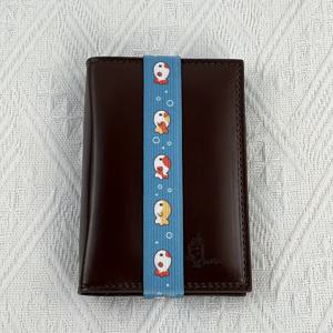 TEMU 포포키 물고기 & 테마 바인더 밴드 - 색상의 헤비듀티 나일론 저널 바인딩 시스템 (물고기, 새) - 스크랩북, 플래너, 앨범용 - 모든 바인더 시스템과 호환 가능