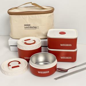 TEMU 304 스테인리스 스틸 전자레인지 사용 가능 도시락 (누출 방지 뚜껑 포함) - 다중 칸막이 원형 & 사각 디자인, 보온 보냉 식사 보관, 휴대용 테이크아웃 용기 (사무실, 여행, 가정용) (크리스마스, 추수감사절, 할로윈), 대야, 스테인리스 믹싱볼, 믹싱볼, 스텐볼믹싱볼, 주방용품, 스텐볼