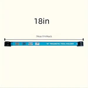 TEMU 자석 공구 랙, 벽걸이 수납 선반, 금속 공구 정리대, 차고 창고 정원용, 설치 액세서리 포함