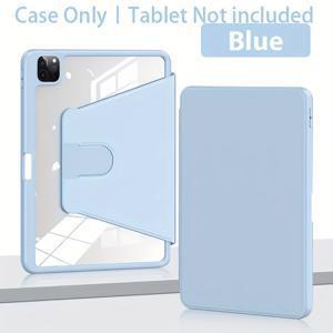 TEMU 2024 에어 11 M2 프로 11 2024 에어 4 .9 아이패드 10세대 아이패드 11세대 6 7 태블릿 스탠드 케이스 360° 회전 아이패드