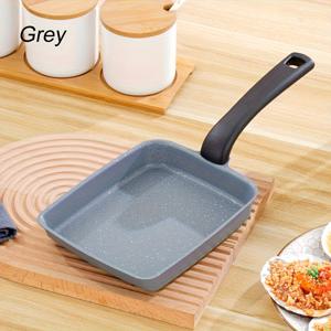 TEMU 두꺼운 오믈렛 만들기 전용 프라이팬, 논스틱 아침 식사용 프라이팬, 스테이크 요리에 적합, 크리스마스용 사각 팬.