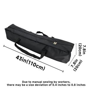 TEMU 헤비듀티 옥스포드 원단 XL 더플백 - 접이식 의자/삼각대/텐트 호환, 캠핑, 스포츠 장비용 대형 아웃도어 여행 가방 (내구성 옥스포드 원단 더플백)|캠핑의자|접이식의자|의자