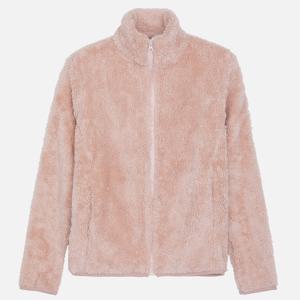 TEMU 여성 겨울 후리스 따뜻포근 장모 플리스 자켓 블루밍(ST23JK021W)