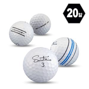 TEMU AA+급 20알 혼합 로스트볼 골프공
