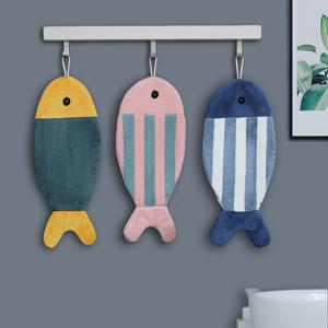 TEMU 3개 세트 귀여운 물고기 캐릭터 두꺼운 코랄 손끝 타월, 초극세사, 고흡수, 빠른 건조 걸이형 타월, 연베이지, 홈 키친, 욕실용 두꺼운 재미있는 핸드 타월, 욕실 데코, 선물, 미적 감각을 위한 필수품, 욕실 필수품,모던 스타일,장식용 타월,높은 흡수력,피부 친화적인 원단,욕실 장식품,가정용