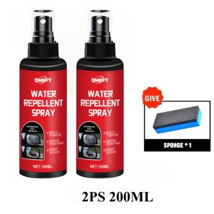 TEMU 2개입 나노 방수 코팅 스프레이 - 헬멧, 자동차 와이퍼, 안경 및 거울용 강력 방수제 - 선명한 시야, 간편한 사용, 내구성 있는 방수 스프레이
