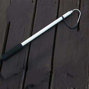 TEMU 1개 접이식 텔레스코픽 낚시 훅 - 고무 핸들, 내구성 강화 합금 & 스테인리스 소금물 보트 낚시용품, 가볍고 휴대용 바다 낚싯대, 카약, 대형 게임 낚시 장비용