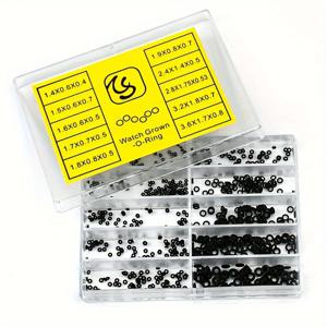 TEMU 박스 시계 왕관 방수 링 O링, 고무 다양한 모델 시계 밀봉 부품, 방진 시계 수리 도구