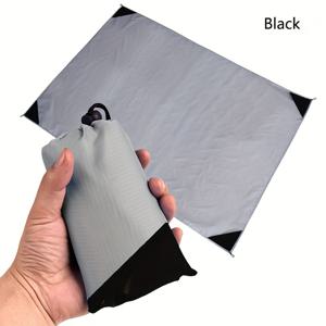 TEMU 야외 캠핑 매트, 피크닉 매트 및 해변 매트, 끈으로 조이는 포켓이 있는 초경량이며 휴대하기 쉽고 편리한 접이식 잔디 야외 매트, 등산/야외 하이킹/캠핑/피크닉/잔디 휴식을 위한|캠핑매트