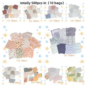 TEMU 500개입 귀엽고 다채롭고 로맨틱한 공예 용지, 수제 아이템, 불렛 저널, 플래너 등 창작 프로젝트용, 10개 봉투로 포장.|일기장