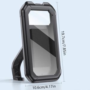 TEMU 자전거 휴대폰 홀더, 핸들바 또는 후방 거울에 설치 가능한 360° 회전 자전거 휴대폰 홀더, 전기차 및 에 적합!