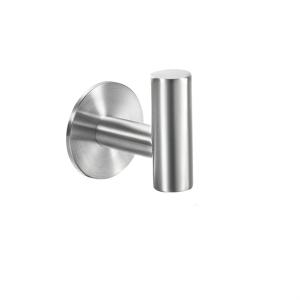 TEMU 접착식 후크 브러시드 SUS304 스테인리스 스틸 타월 후크 헤비듀티 방수 벽걸이 후크 자가 접착 코트 가운 타월 후크 욕실 주방 호텔 벽걸이 후크, 후크