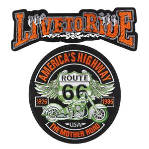 TEMU 2개입-66 나이트 패치 패브릭 스티커 - 다기능 다림질/바느질, 청바지, 재킷, 코트 및 가방에 호환되는 열 프레스 - 내구성 있는 바느질 액세서리