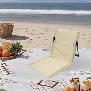 TEMU 1개 경량 야외 캠핑 잔디 의자, 다리 없는 바닥 의자 - 내구성 있는 옥스포드 원단, 휴대가 편리한 접이식 휴대용 등받이 의자, 야외 캠핑, 하이킹, 봄 나들이, 크리스마스 선물, 발렌타인데이 선물, 새해 선물에 적합 - 크리스마스 선물 아이디어 #크리스마스틱톡 #크리스마스