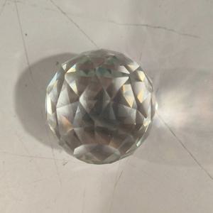 TEMU 40mm 유리 구체 무지개 프리즘 - 독립형 구체, 웨딩 & 홈 데코, 무지개 프리즘 창문 유리 - 사무실, 카페, 로맨틱 선물용 우아한 볼 (직경 40mm)