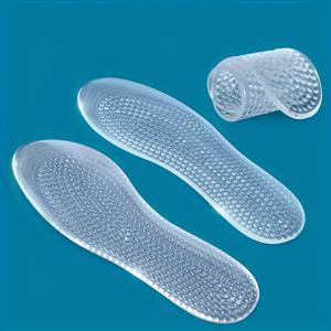 TEMU 남녀공용 부드럽고 충격 흡수 실리콘 깔창 한 쌍 - 장시간 서 있기에도 편안합니다. 손바닥 전체 패드를 자를 수 있는 부드러운 깔창으로 스포츠, 달리기 및 농구에 적합