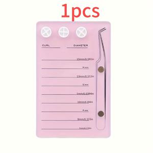 TEMU 아크릴 속눈썹 연장 (자석 베이스 & 속눈썹 정리함 포함) - 배터리/프리, 자석 속눈썹 연장 보드 (자석 베이스 포함)