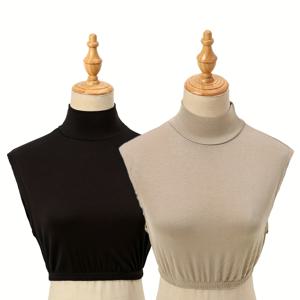 TEMU 탄력적이고 통기성이 좋은 편안한 인조 칼라 탱크 탑이 특징인 투피스 세트입니다. 단색으로 디자인되어 어떤 의상과도 잘 어울리며 봄, 여름에 완벽합니다.