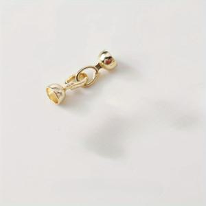 TEMU 아름다운 DIY 구리 18K 금박 클래프, 진주 목걸이 및 팔찌에 적합 - 다재다능하고 세련된 디자인, 축제용 보석 조각품, 비즈 구성품에 적합, 아름다운 디자인, 금박 마무리, 배터리 없음