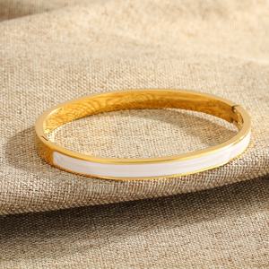 TEMU 1개/7개 스테인리스 스틸 팔찌, 오일 드립 멀티컬러 팔찌, 방수, 저자극성, 빈티지 패션 디자인으로 어떤 옷에도 잘 어울림, 청소년용