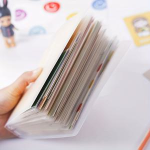 TEMU 40장/80페이지 A6 플라스틱 포토 앨범 & 보관 북 - 휴대용 투명 카드 홀더, 사진, 스티커, 학교, 사무실, 정리용 - 내구성 좋은 가벼운 데코, 휴대폰 사진 보관, 가시적 페이지 디자인, 사무용품, 튼튼한 문서 및 공예 애호가용